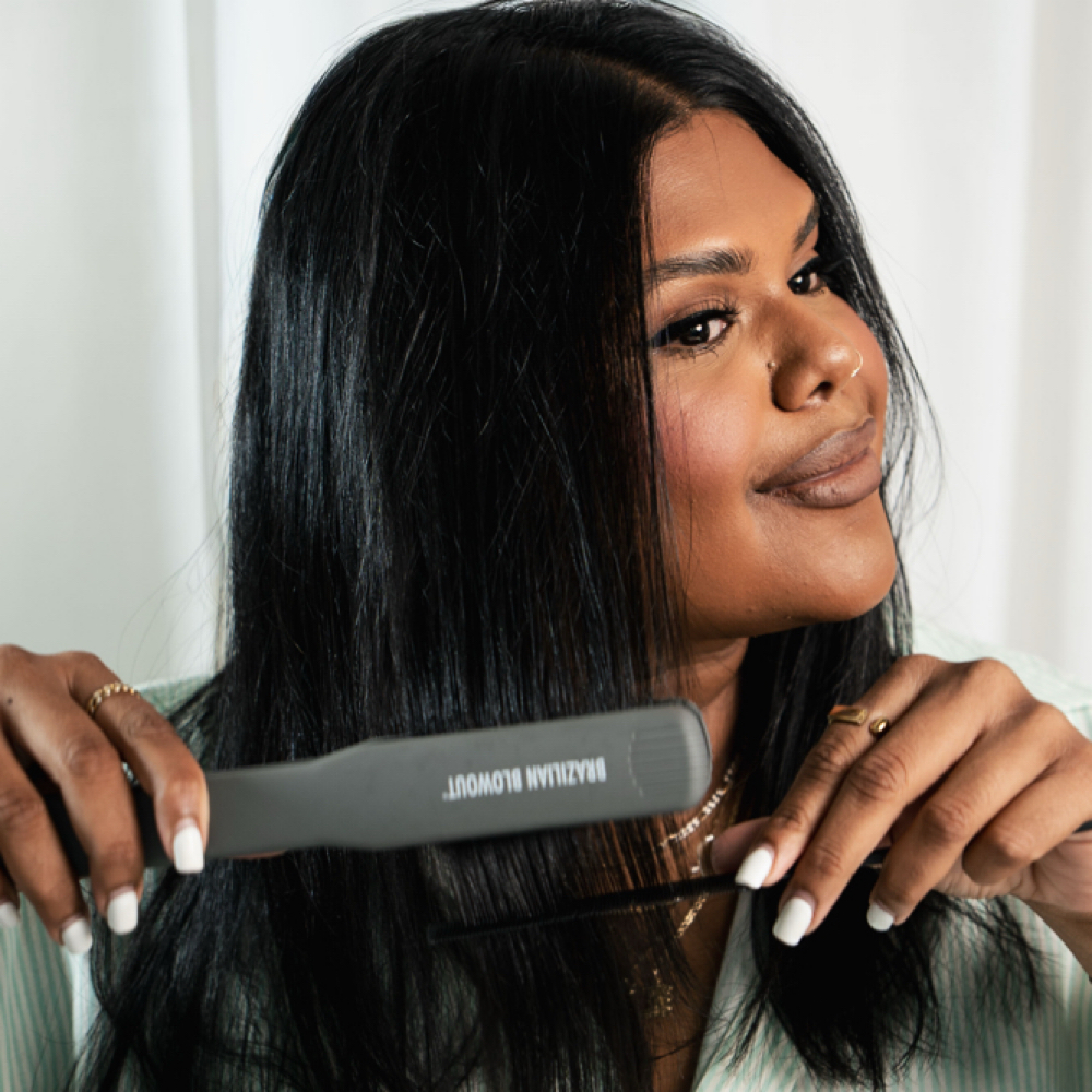 In Home Keratin Treatment at Booking With Char in Houston, TX