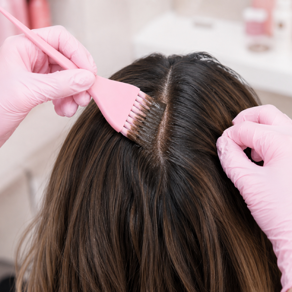 Root Touch Up + Blowout at The Pretty Parlor in Orlando, FL