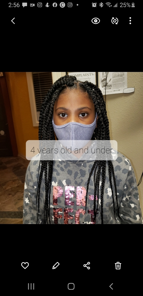 Children's Individual Braids/ Twist