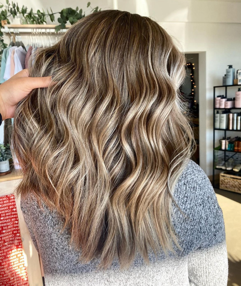 Grey Coverage + Haircut