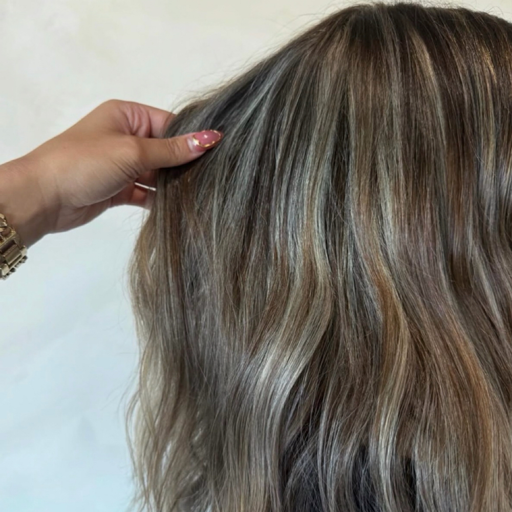 Partial Highlight/Lowlight at amani’s artistry in Boardman, OH