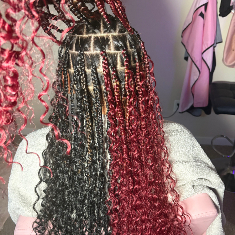 Knotless Braids at Knot Your Average By Sno in Shawano, WI