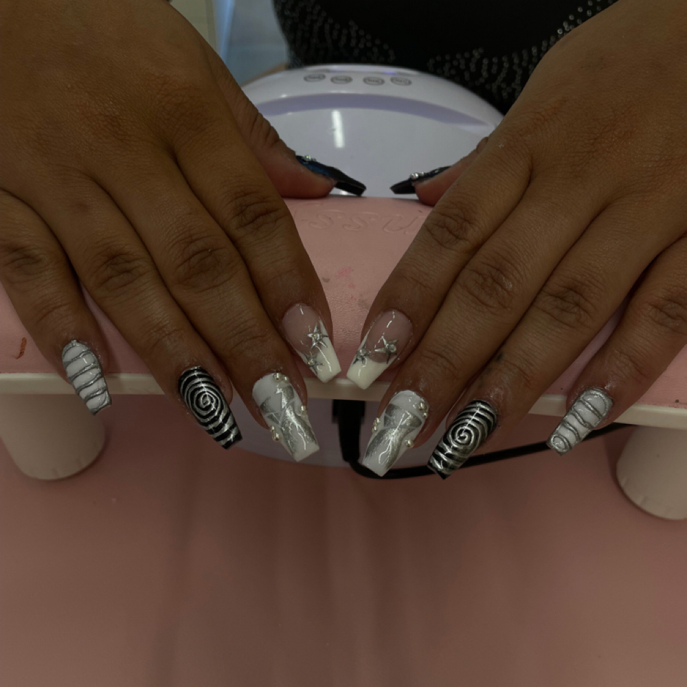 Mom & Daughter Gel X at Nails by Flo in Medford, OR
