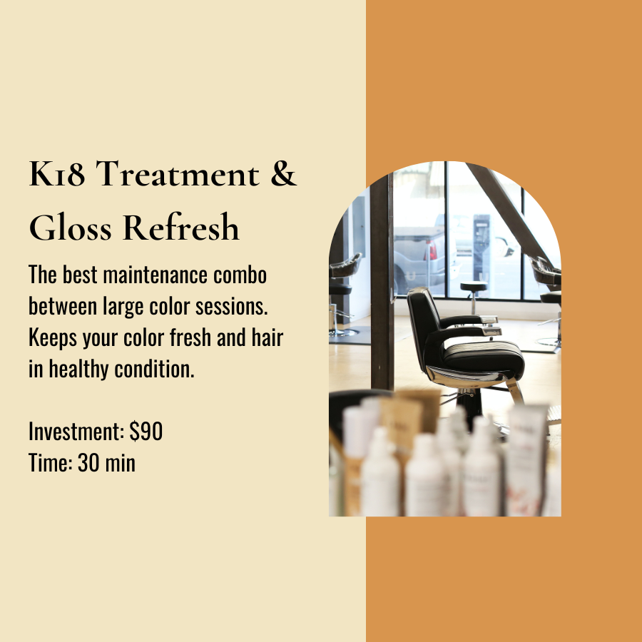 K18 Treatment & Gloss Refresh