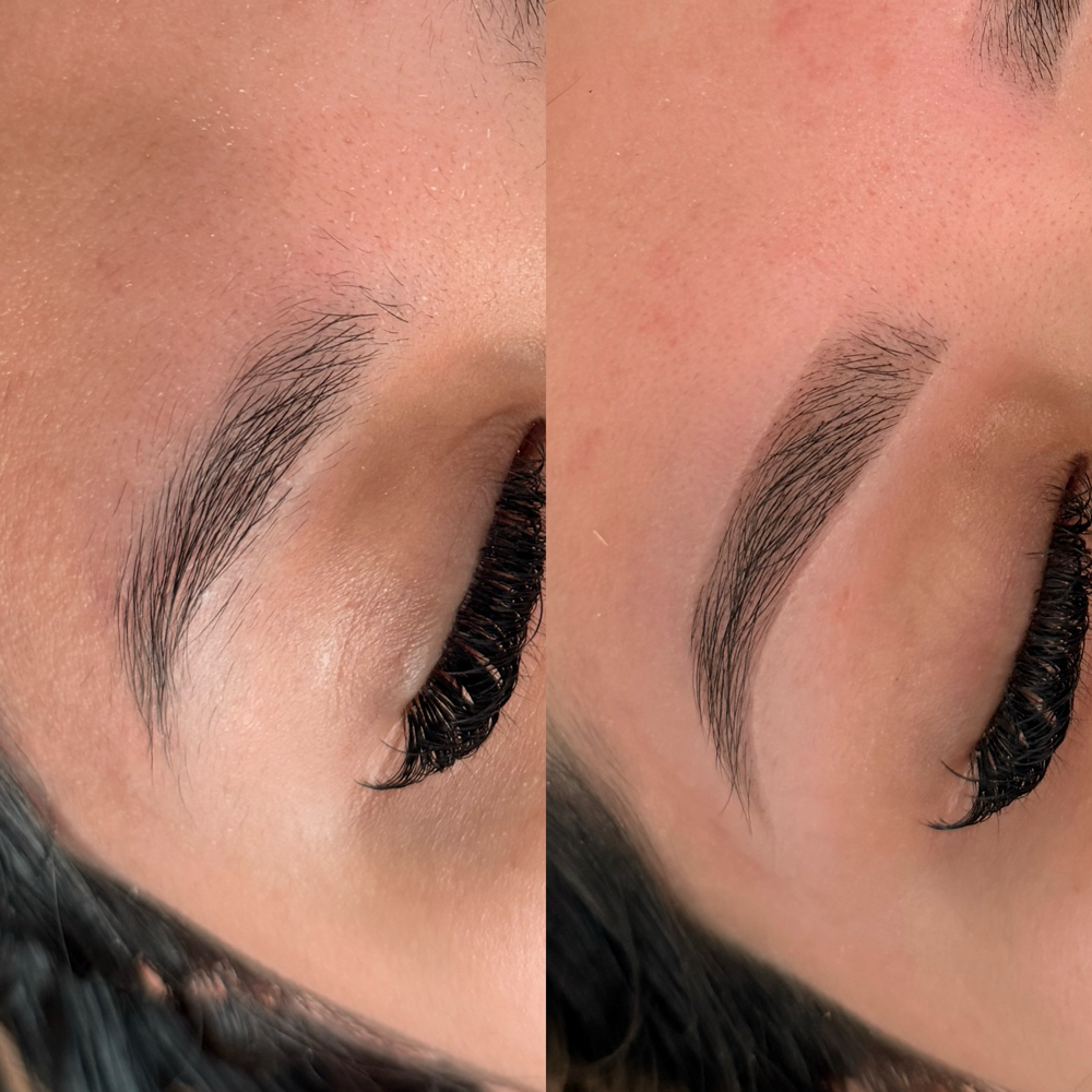Brow wax + Tint at Blu Topaz Esthetics in Aurora, IL