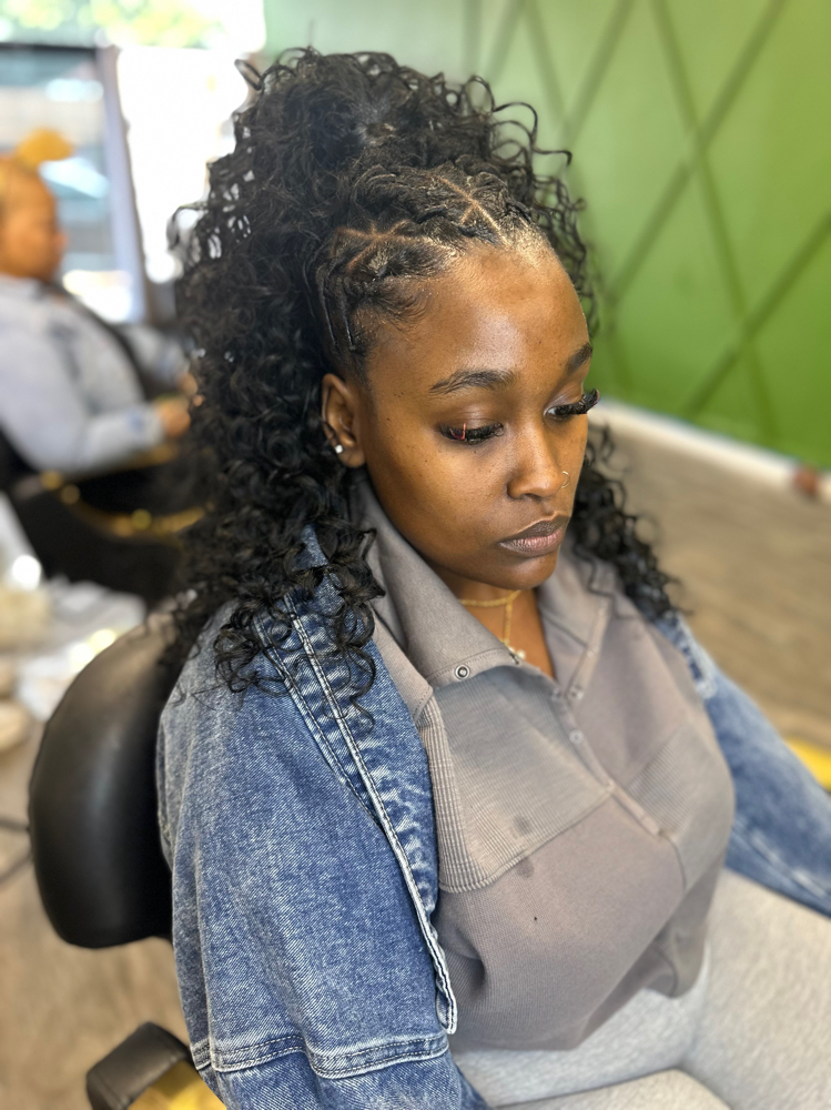 Retwist With Quick Weave at Xio Hair & Beauty Bar in Rosedale, MD