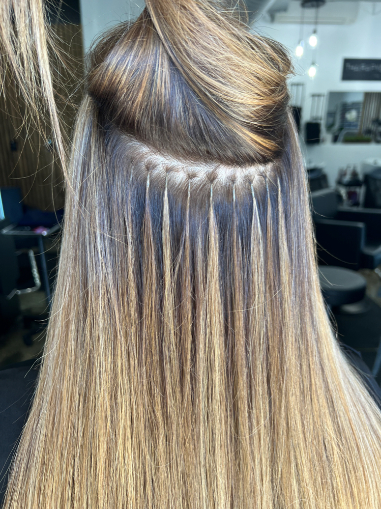 Keratin Bond Extensions Bundle at Ashley Mia Hair in St.Petersburg, FL