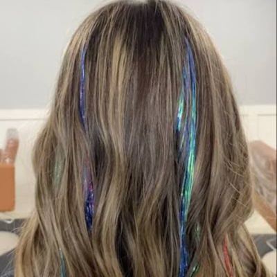 Hair Tinsel at Elite Salon Co in Great Bend, KS