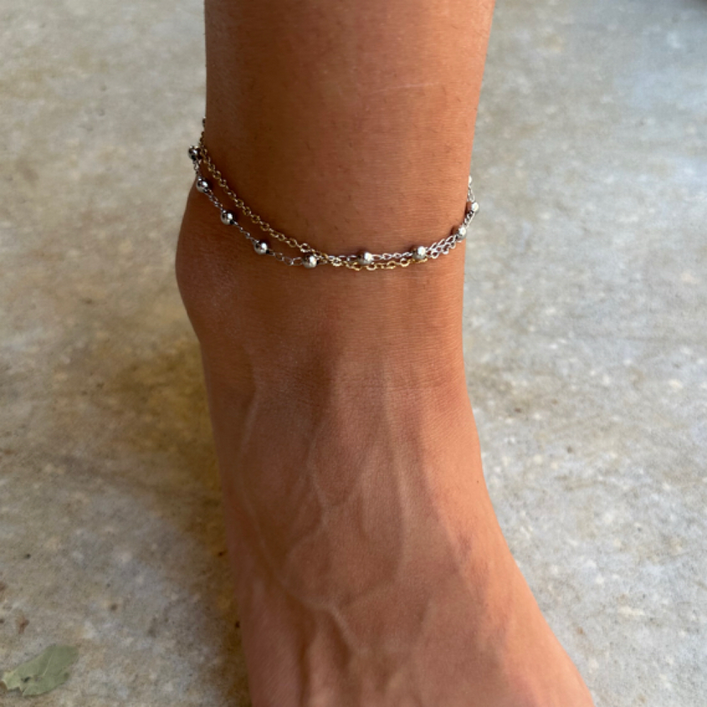 Stainless Steel Anklet at Melissa Leggett in Kingston, OK