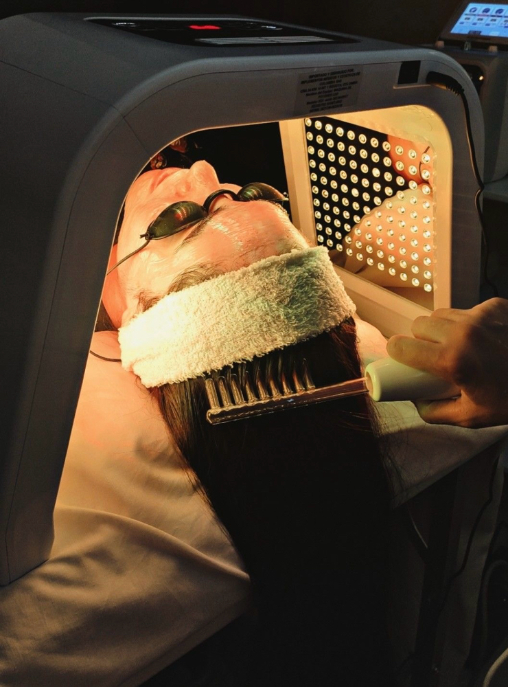 LED Facial at Refined Skin Center in Houston, TX