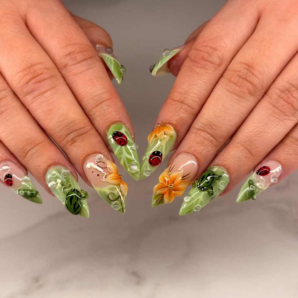 gel-x at jazz does nails in Bellevue, WA