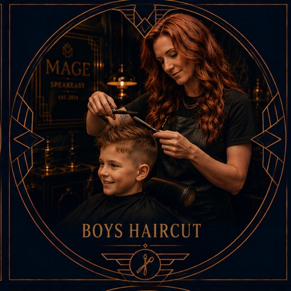 Boys Haircut (under 11) at Mage Salon in West Des Moines, IA