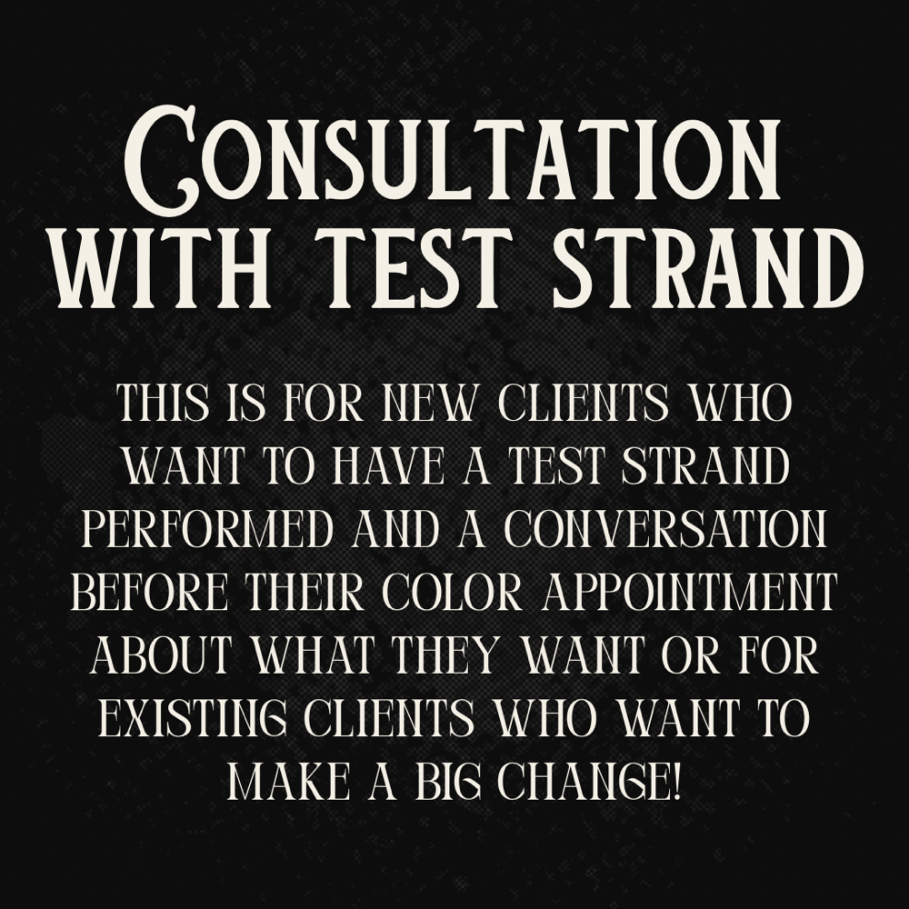 Consultation With Test Strand