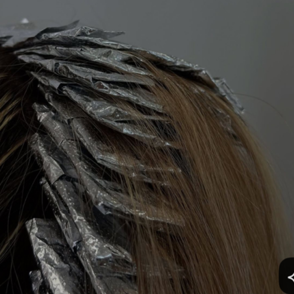 Zone Foil at Hair by kay in Williamsburg, MI