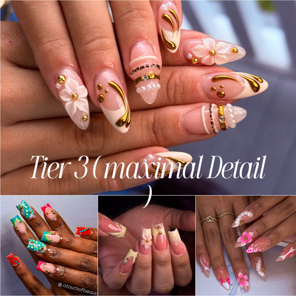 Tier 3 ( Maximal Detail Design ) at Atouchofbeautyllc in Willimantic, CT