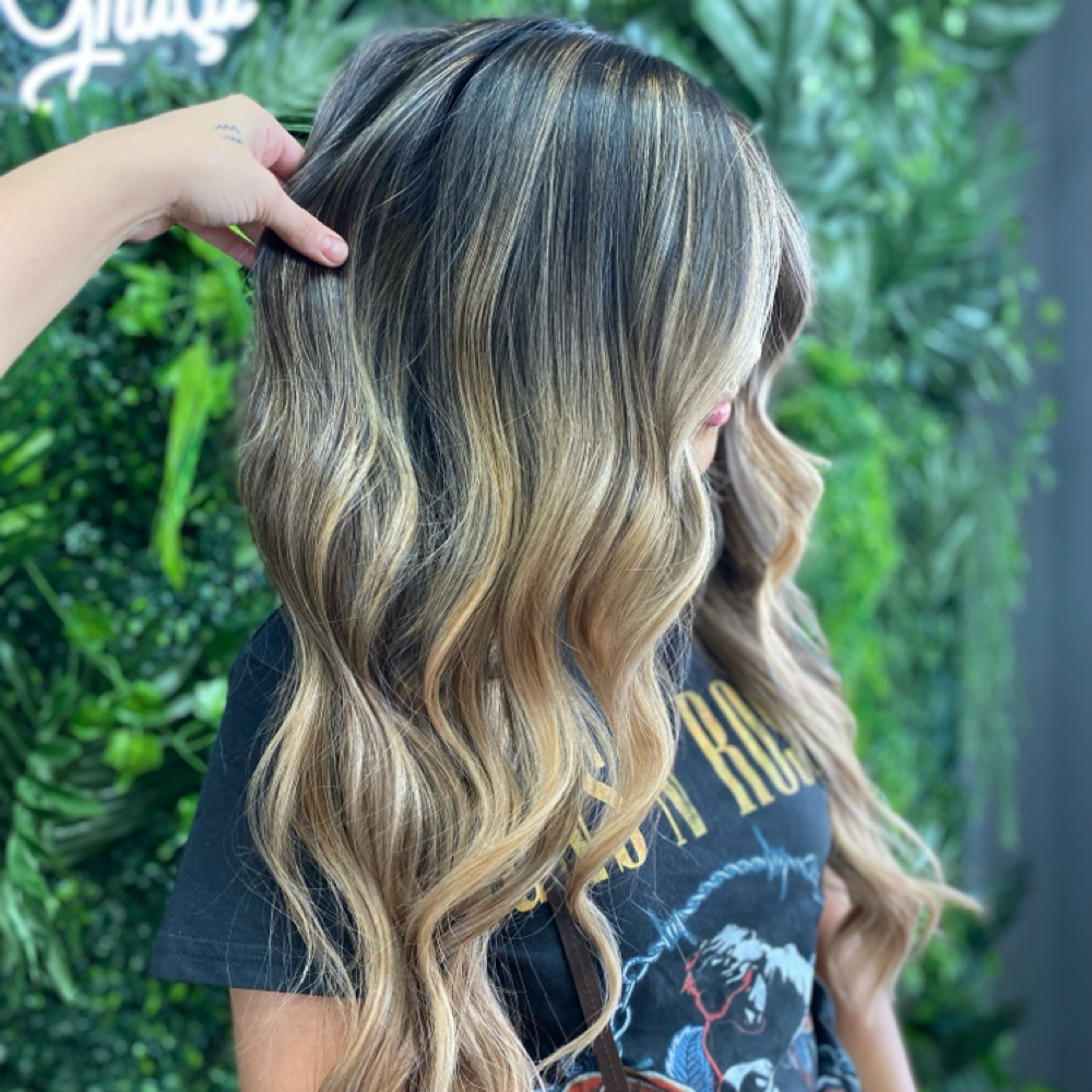 Balayage at Solune Studio in San Antonio, TX
