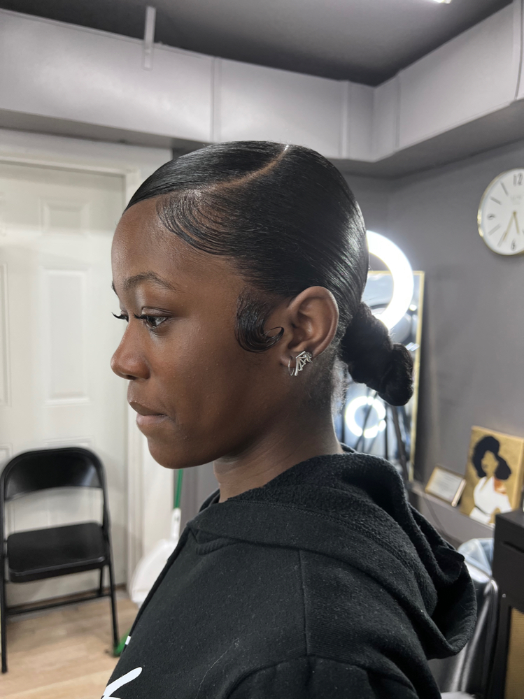 Sleek Bun/Braid