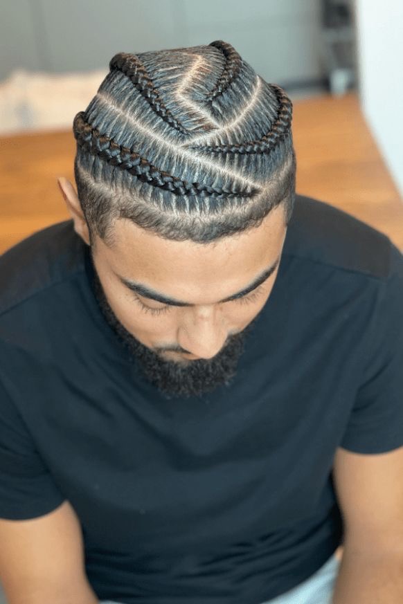 Male 4 braids