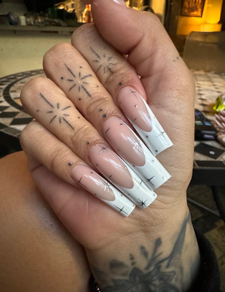 Fill In Design French Tip