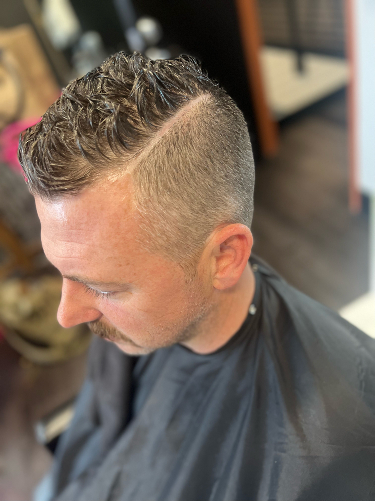 Men’s Cut at C Evans Barber Beauty in Westerville, OH