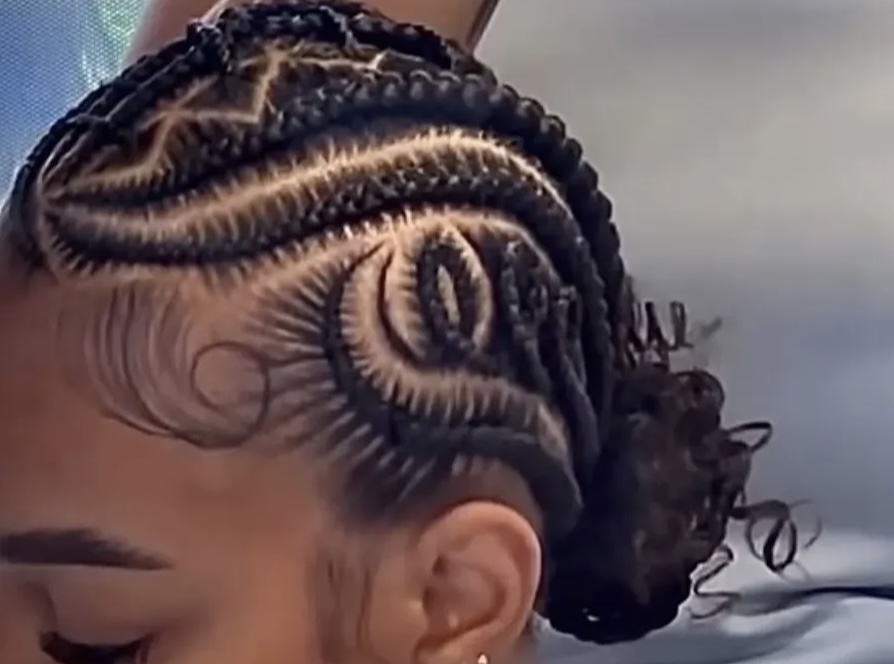 Stitch Braids/ Braids to the back at Queen Of The Crown in Charlotte, NC