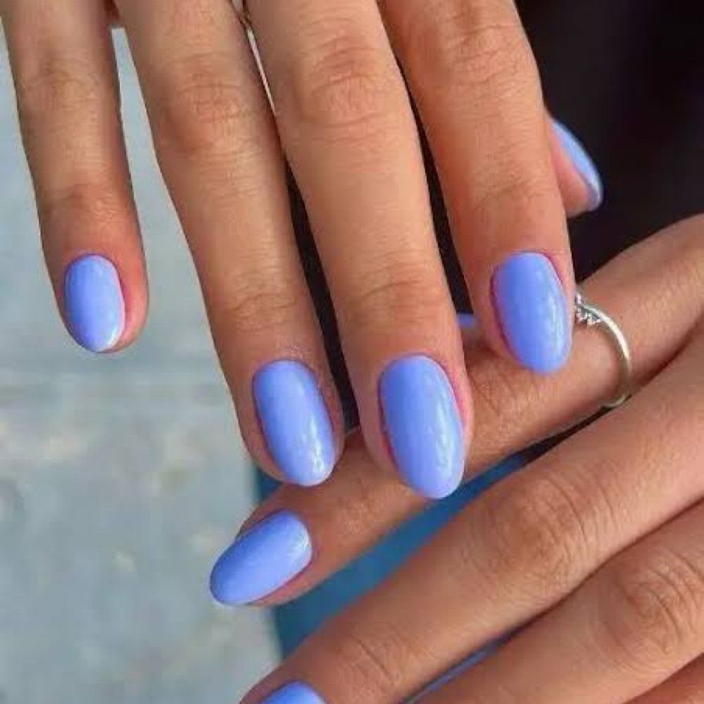 Structured Gel manicure NO Design at Nailedbysammi in Marysville, CA