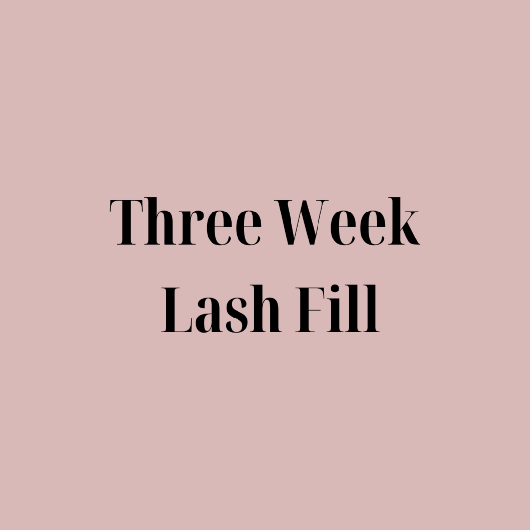 3 Week Lash Fill