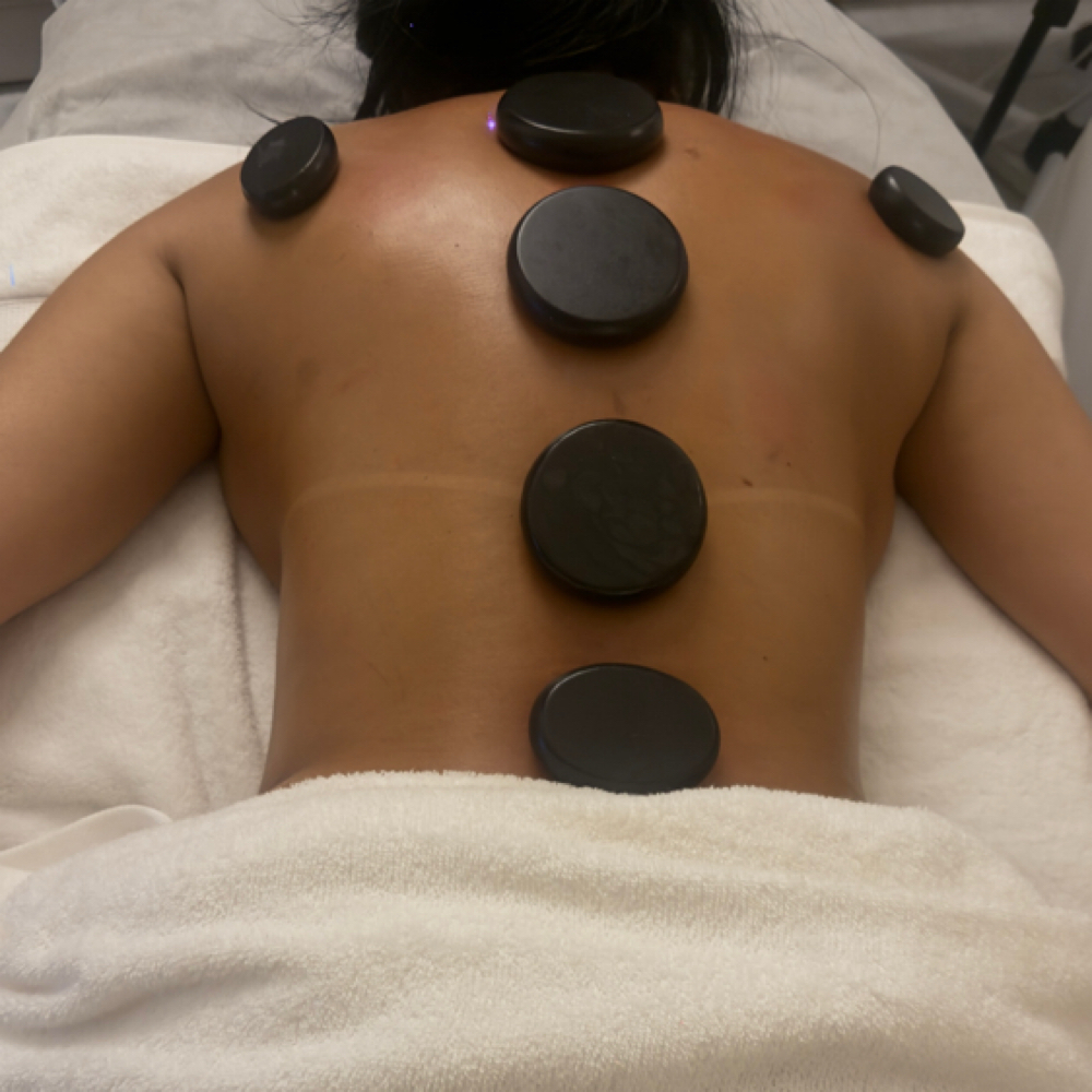 RELAXING MASSAGE WITH HOT STONE at MG Beauty Studio & Aesthetics in Johnston, RI