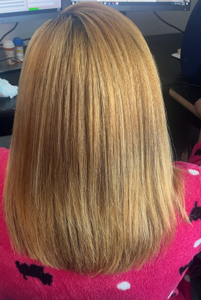 NATURAL HAIR SILK PRESS SPECIAL