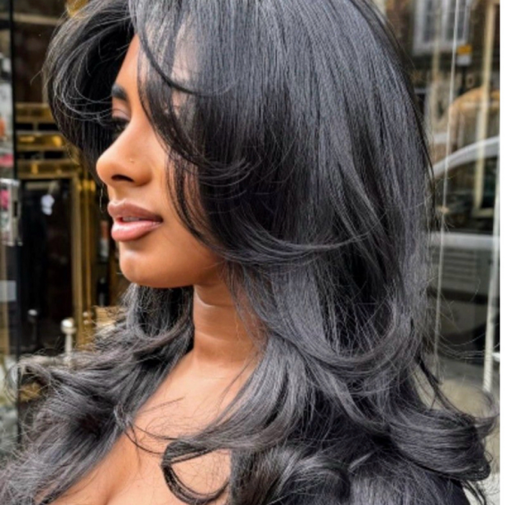 Haircut With A Bouncy Blowout✂️✨ at Hot Girl Hair Boutique in MESA, AZ