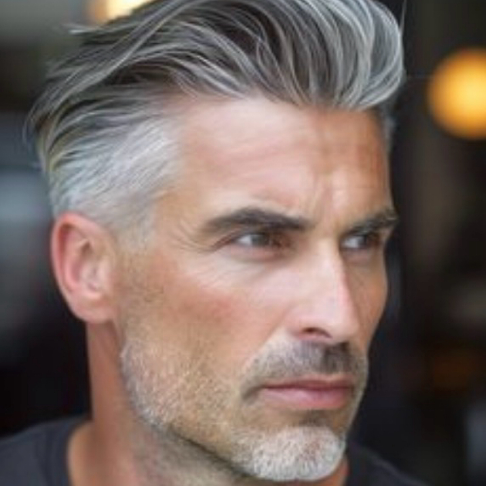 Mens Grey Blending Color at Studio Couture in Farmingdale, NY