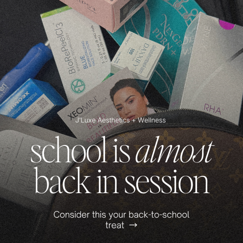 BACK TO SCHOOL PROMOS at J'Luxe Aesthetics & Wellness in Beeville, TX