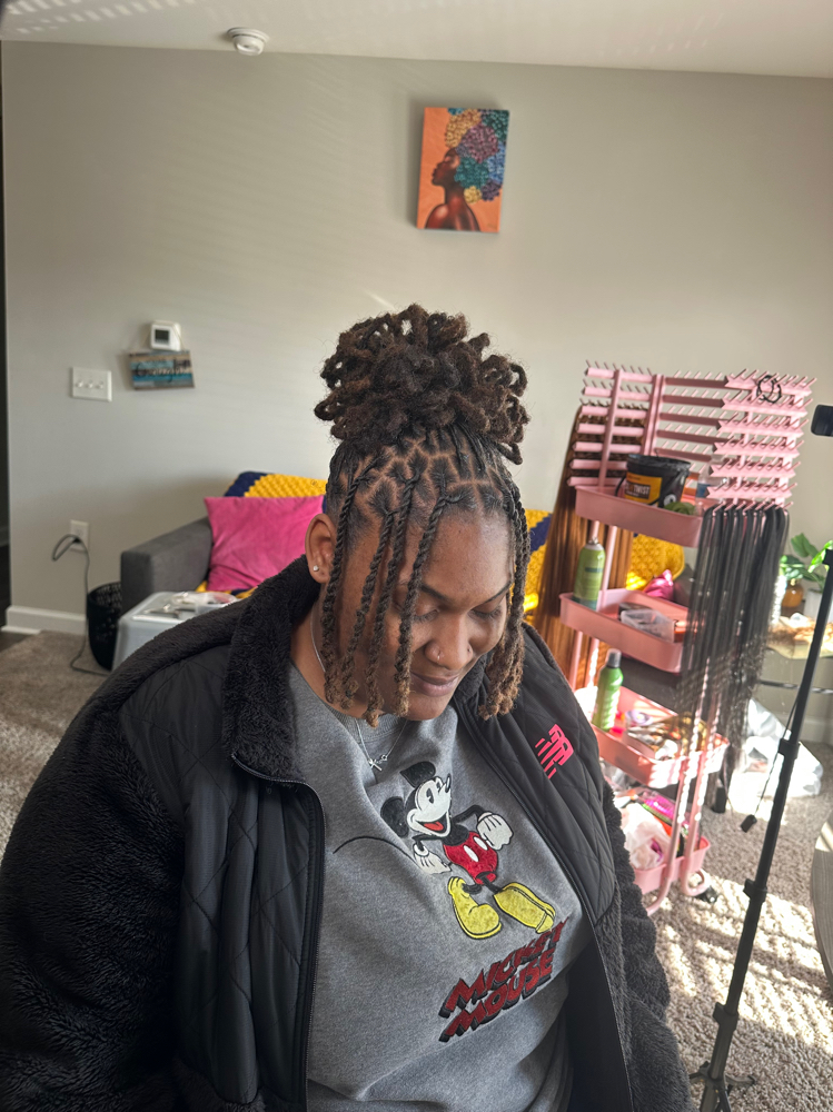 Retwist + Style (Add on)