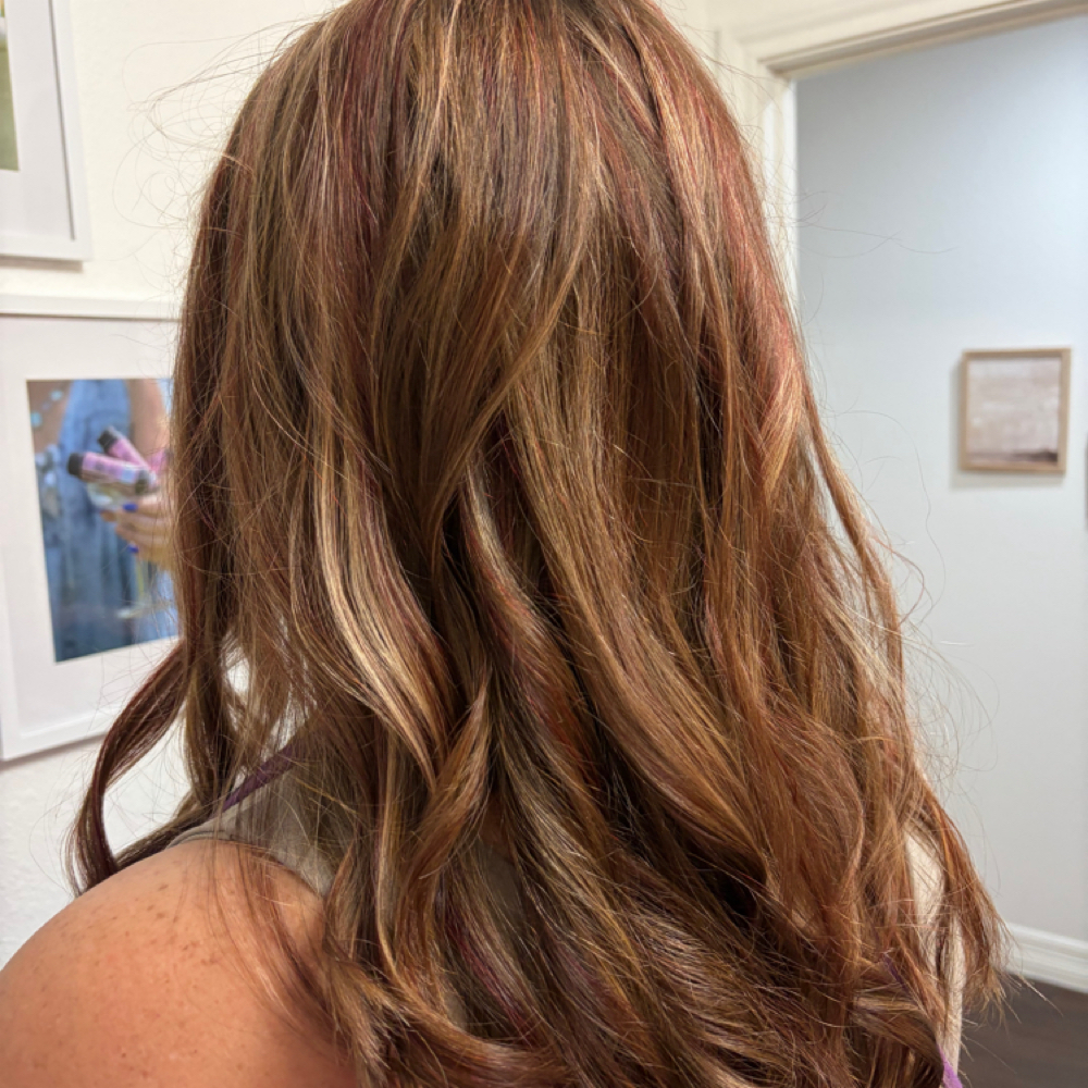 Wash & Style With Extenions at HairByKay in Alvin, TX
