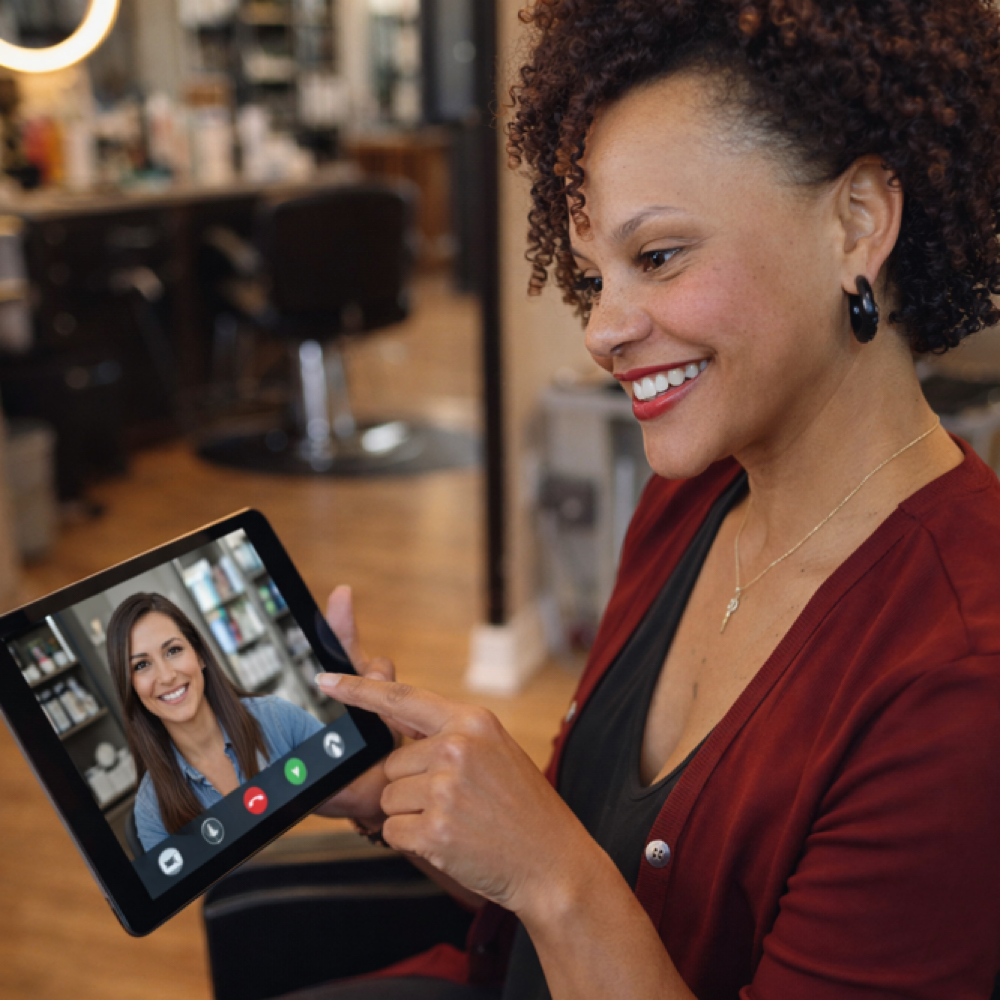 Virtual Consultation at DAME Salon Experience in Glen Allen, VA