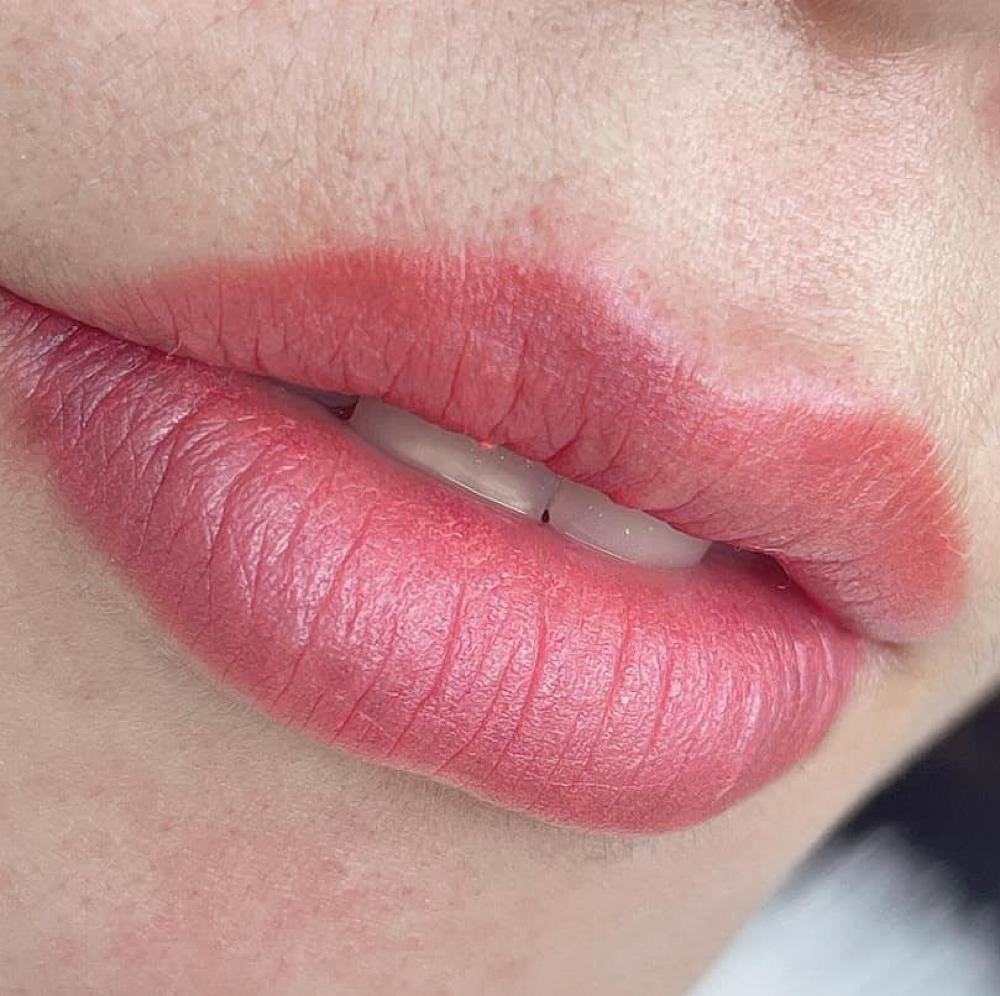 Lip blushing Touch Up (2 Months Aft at Kluxe Brows by Kim in Falls church, VA
