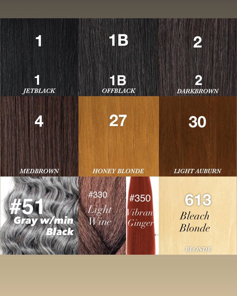 SELECT HAIR COLOR