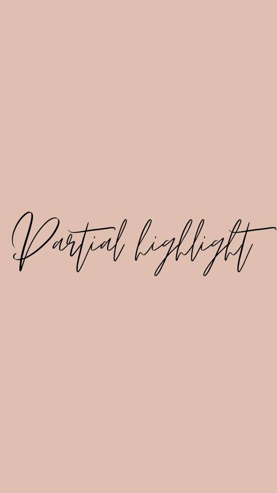 Partial Highlight