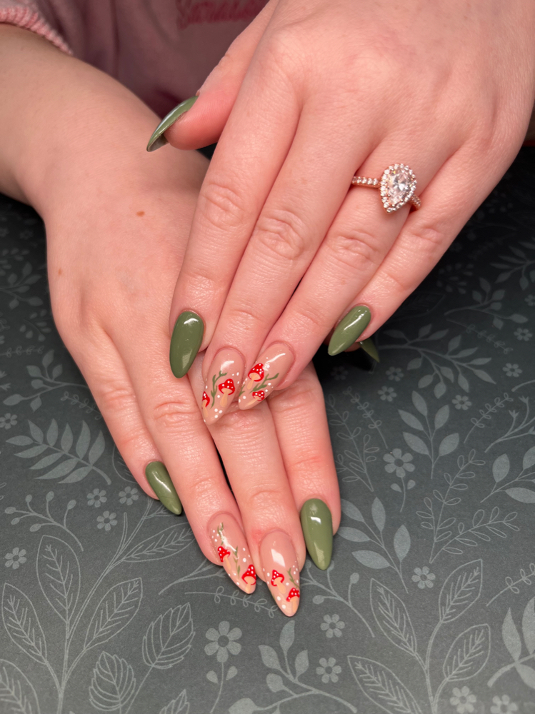 GEL MANI WITH OVERLAY