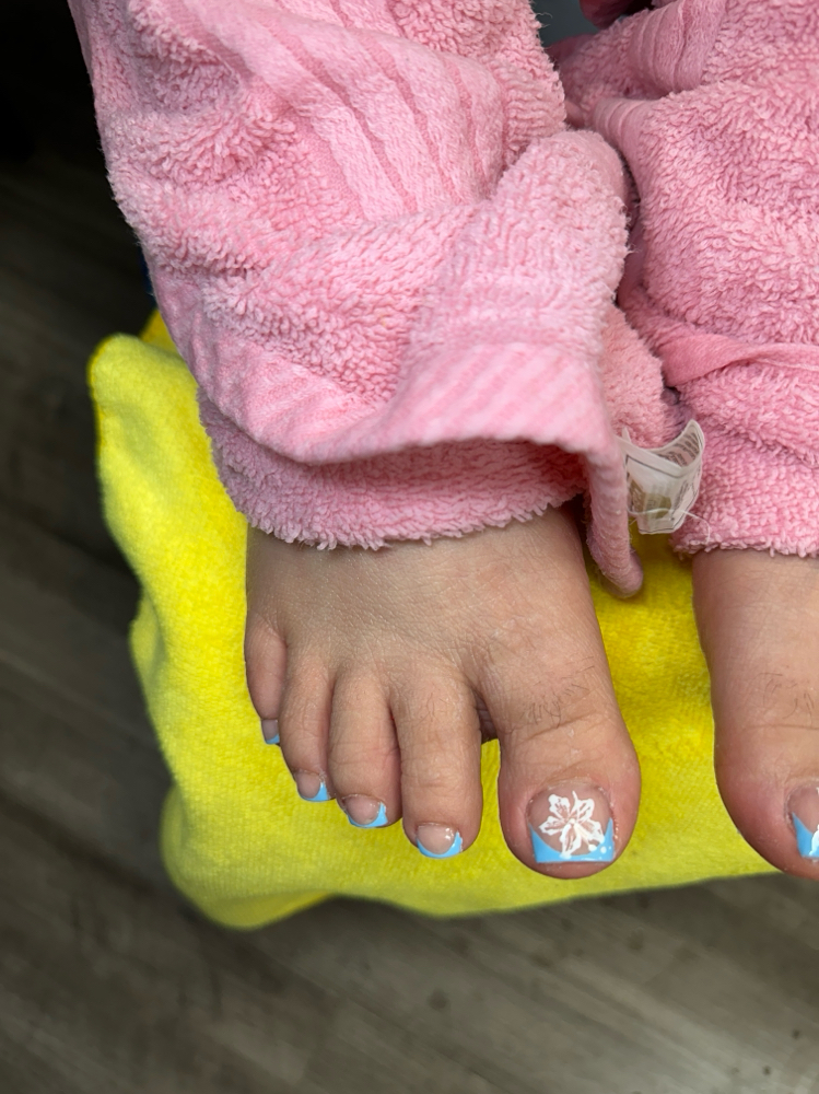 ACRYLIC PEDICURE✨