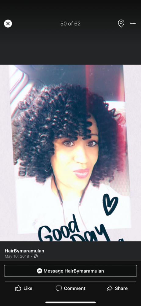 Crochet curls