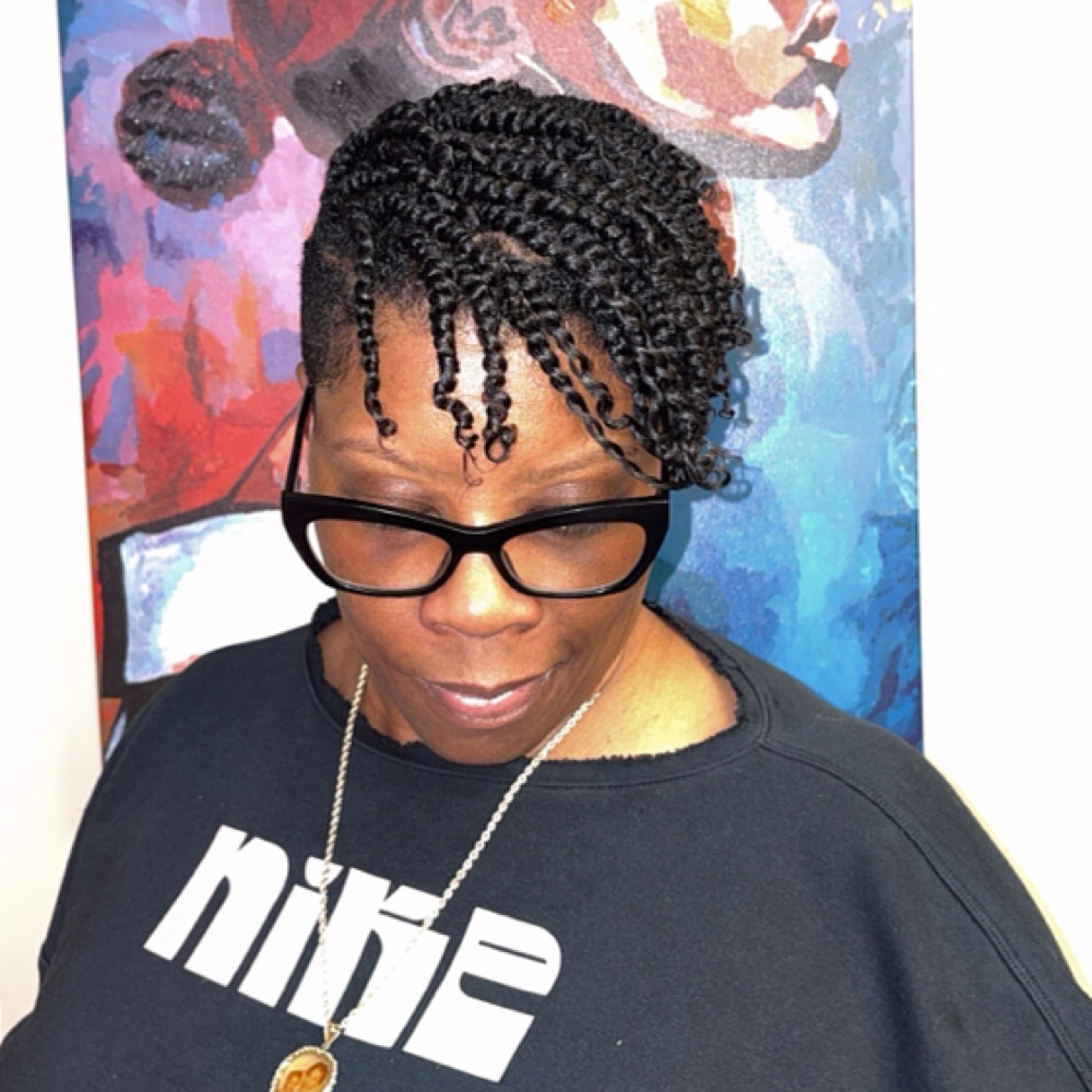 Treasured 2 Strand Twist Services at Treasured Strandz Hair Studio in Hazel Crest, IL
