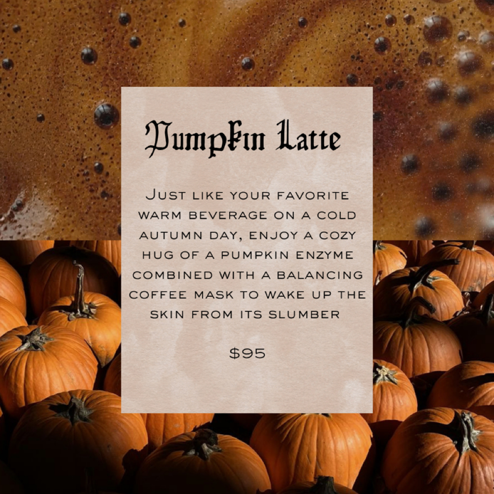 pumpkin latte facial at Lil’ Devil Esthetics in Reno, NV