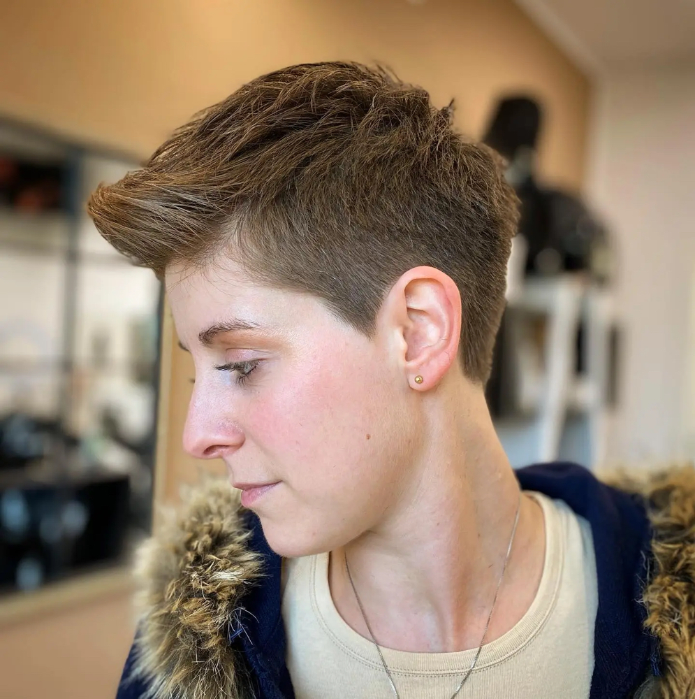 Clipper haircut (genderless)
