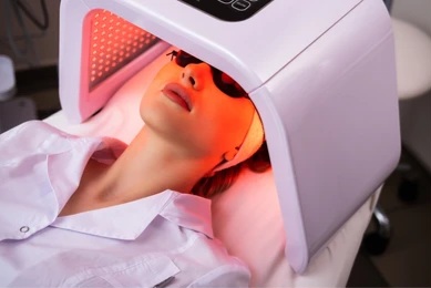 Rejuvenating LED Light Therapy