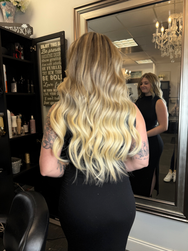 3 ROWS HAND TIED EXTENSIONS