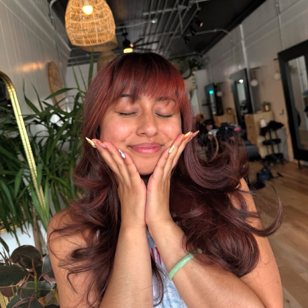 Wash + Blowout at influx salon in Merrimac, MA