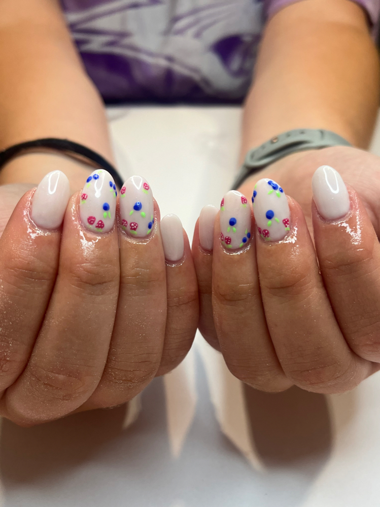 Short Gelx W/design