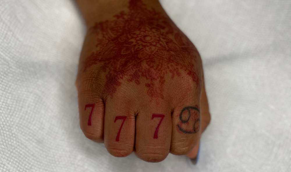 Number Tattoo
