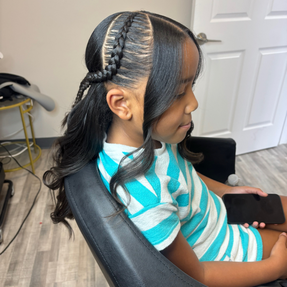 Silk Press + Style at Pretty Hair in Rosharon, TX